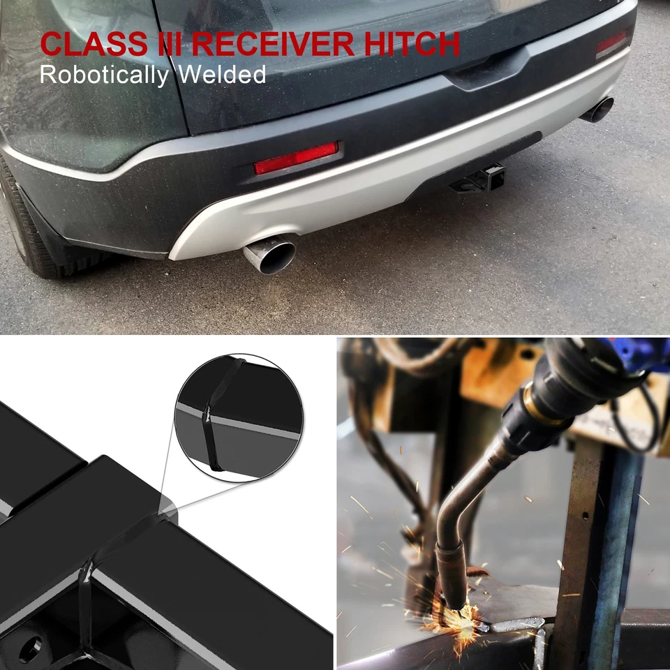 3 级牵引挂 2 英寸接收器适用于雪佛兰 Traverse 2009 - 2017 — 第 4/4 张图片