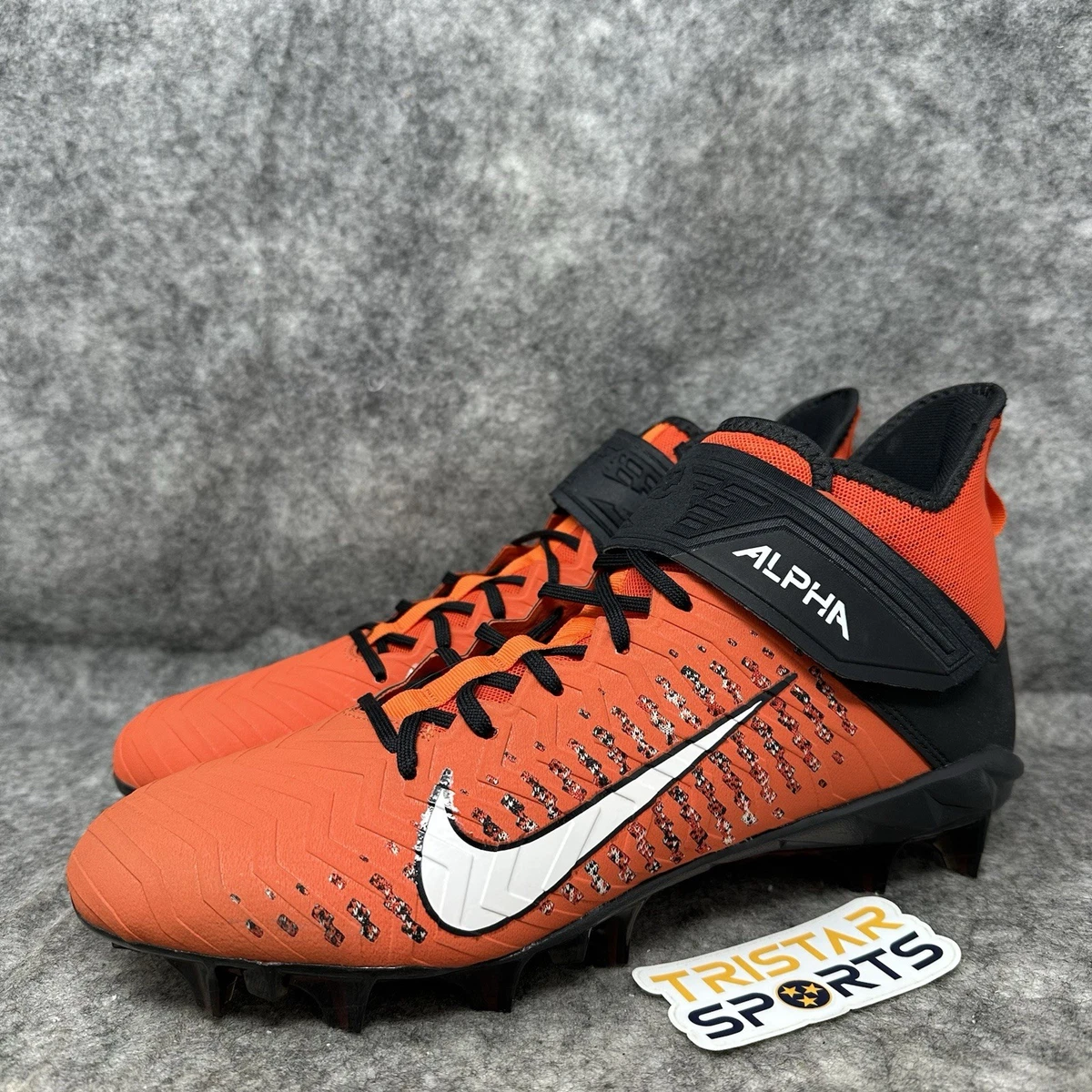 スパイク Nike Alpha Menace Pro 30cm Nike Chuteira masculina Alpha Menace Pro 3, Azul-marinho/branco