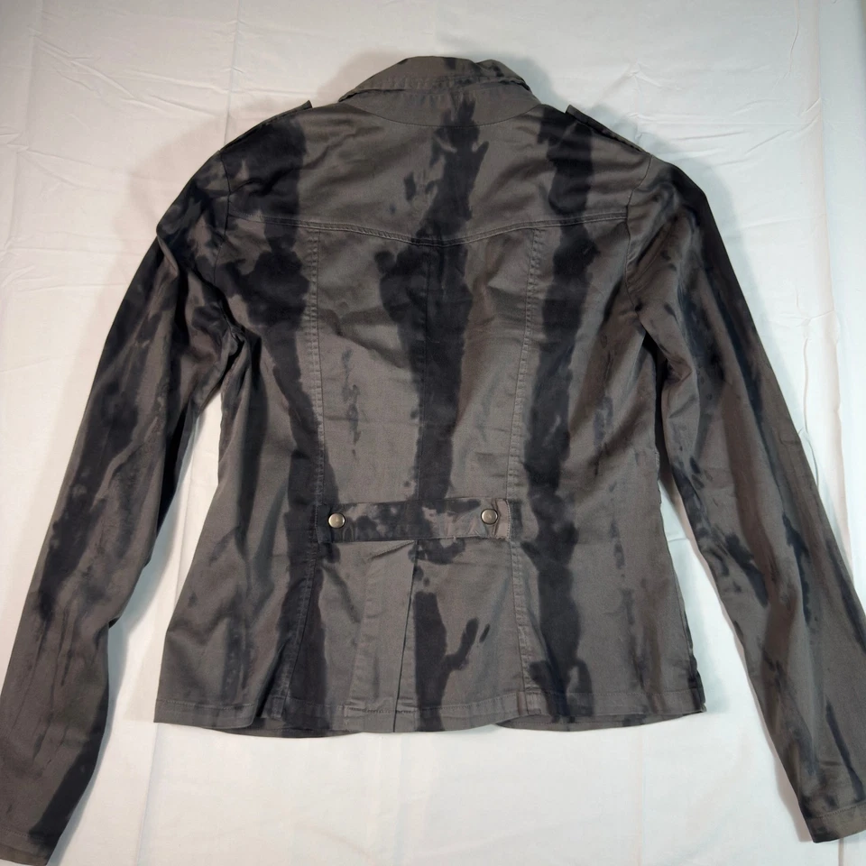 Chaqueta Blazer Vintage Hot Topic XL Militar Sweet Love Punk Gótico Envejecido Foto 4 de 4