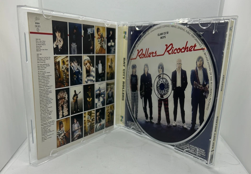 The Rollers "Ricochet" CD/RARE upc# 5013929045026 (Bay City Rollers) - Imagem 3 de 3