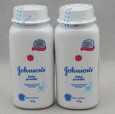 2 Pack Johnson s Baby Powder Talc 50G Each Mini Bottles