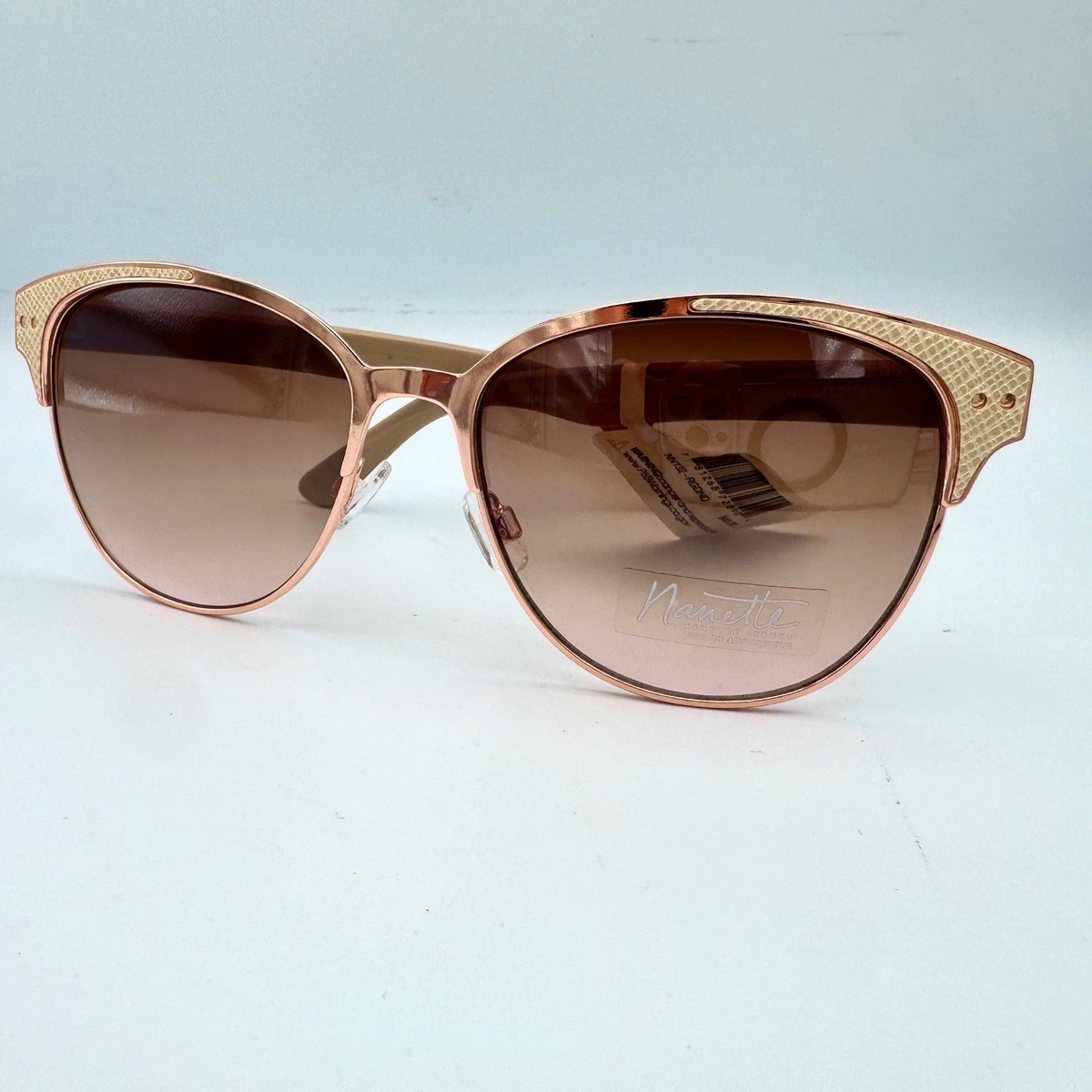 Nanette Lepore Gold Sunglasses for Women for sale | eBay display picture 2