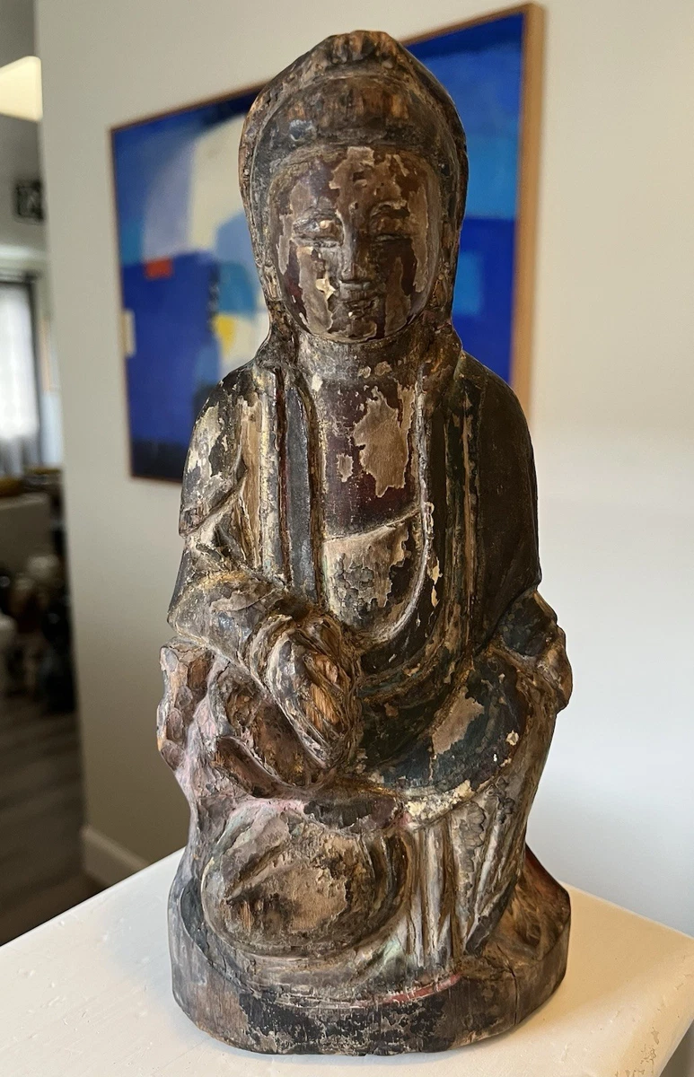 中国风木制明(1368-1644) 中国朝代雕像、雕像| eBay