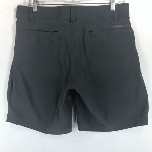 Eddie Bauer Horizon Guide Wander Shorts Mens 30 (32x8) Gray Nylon Blend 4 Pocket - Picture 2 of 5