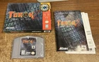 NINTENDO 64 - TUROK 2: SEEDS OF EVIL Game COMPLETE Manual, Reg Card EX! N64