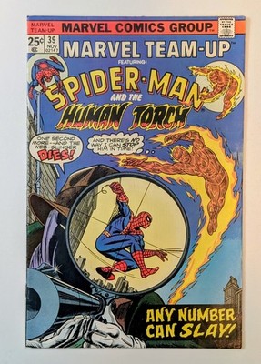Marvel Team-Up #39 (1975) Spider-Man and Human Torch