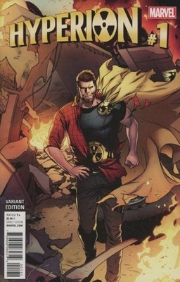 HYPERION #1 1 :25 VARIANT BY MARVEL COMICS 2016