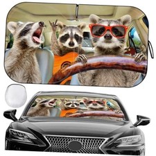 Car Windshield Sun Shade - Foldable Car Sun Shade Windshield for Funny Koala