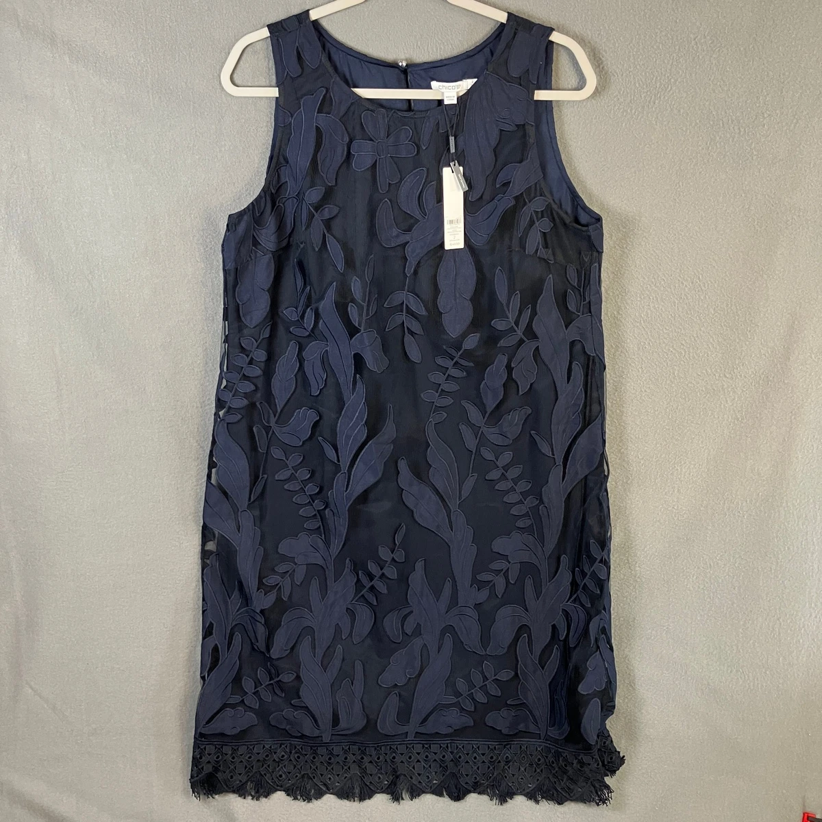Robe Chico's Taille 0 - Occasion En Très Bon état, Idéale Pour Quotidien Ou Sortie