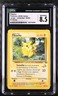 2000 Pokemon Jungle W Stamp Promo ITALIAN #60 Pikachu CGC 8.5
