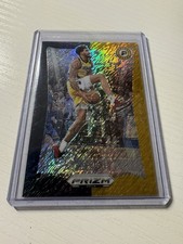 2023 Panini Prizm Obi Toppin Black Gold 8/8 COLORMATCH