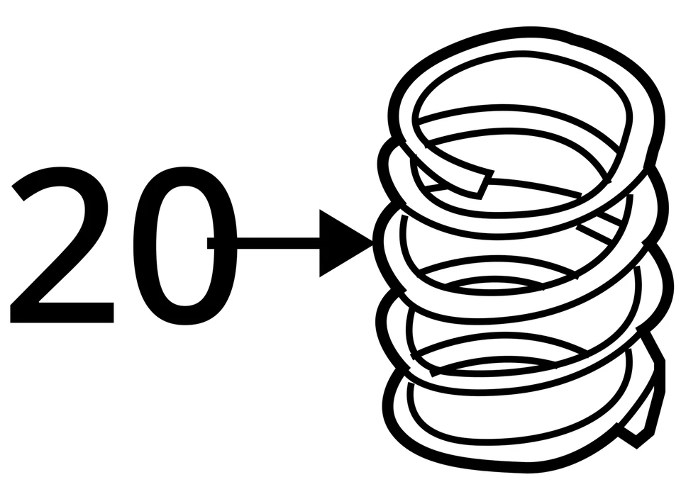 Se adapta a Ford Mercury Escape Mariner 2009-2012 resorte - delantero 9L8Z5310B - nuevo OEM Foto 3 de 3