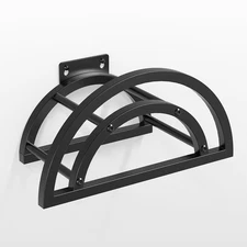 Garden Hose Holder, Outdoor Hose Holder Wall Mounted Holds 125-ft Hose, Heavy