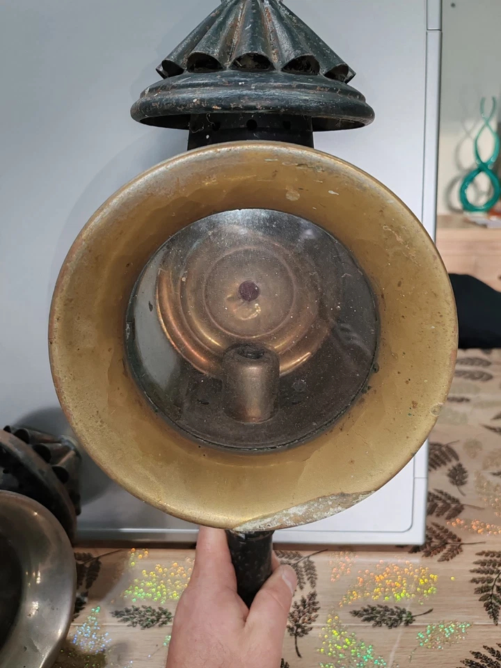 Lot De 2 ancien fallot de caleche A Bougie 🕯️ - Photo 3/4