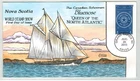 2015 COLLINS HANDPAINTED FDC 2016 WORLD STAMP SHOW CANADA BLUENOSE SCHOONER