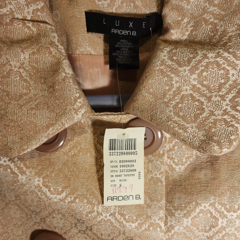 Jaqueta feminina Luxe Arden B., blazer - tamanho P - Imagem 3 de 4