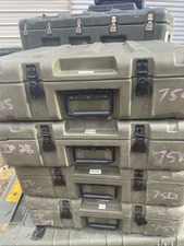 PSI Case 23X21.5X7" Green Military Waterproof Storage Container Hardigg