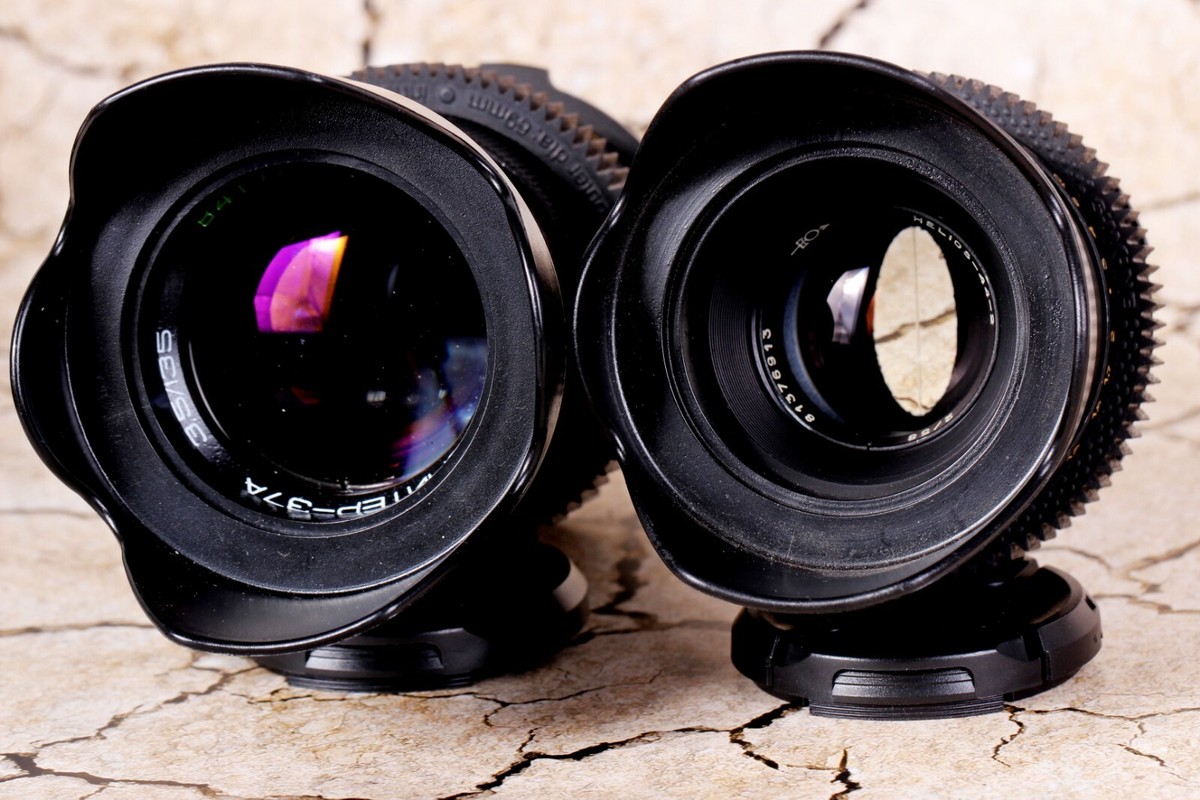 PL mount HELIOS 44- 2 2/58mm Jupiter-37A 135mm ANAMORPHIC