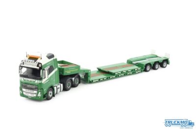Tekno Brunner Volvo FH05 Globetrotter XL Tieflader 85409