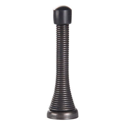 Lot Of Two 61965 3'' ORB Oil Rubbed Bronze Flexible Spring Door Stop