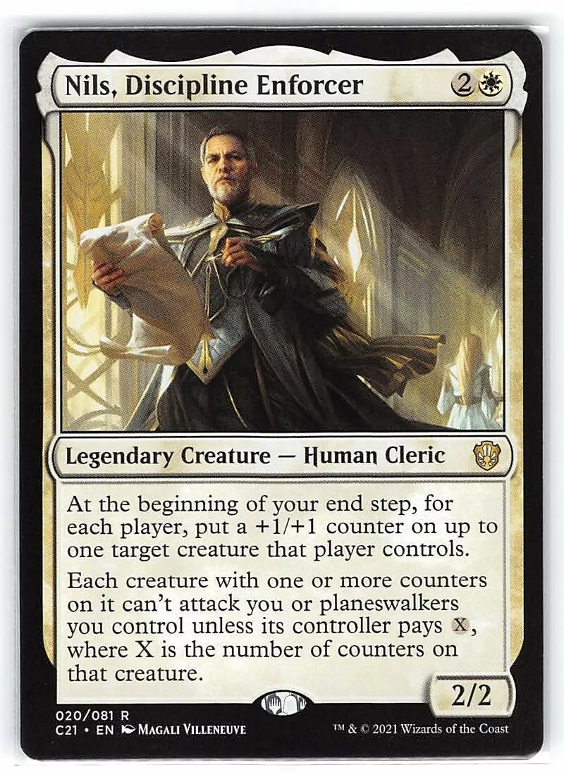 Nils, Discipline Enforcer · Magic Online Promos (PRM) #89976 · Scryfall  Magic The Gathering Search