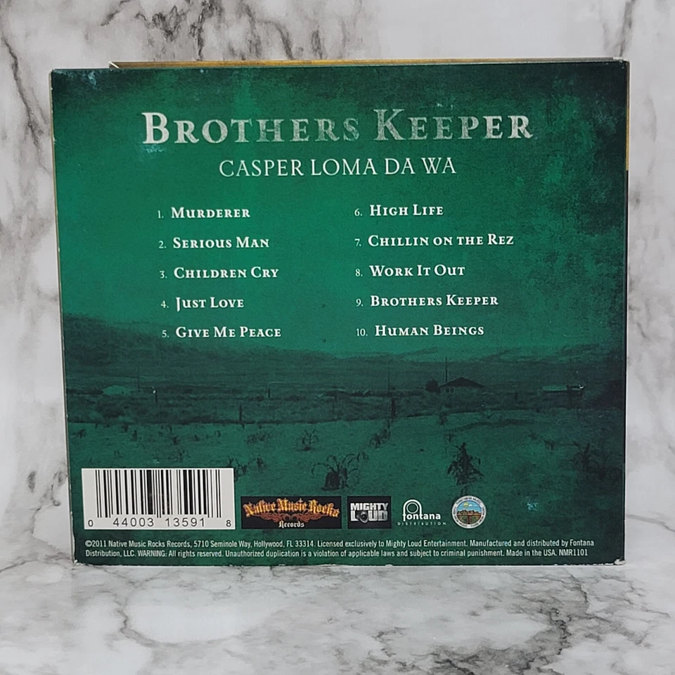 Casper Loma Da Wa - Brother's Keeper (CD) - Image 3 of 4