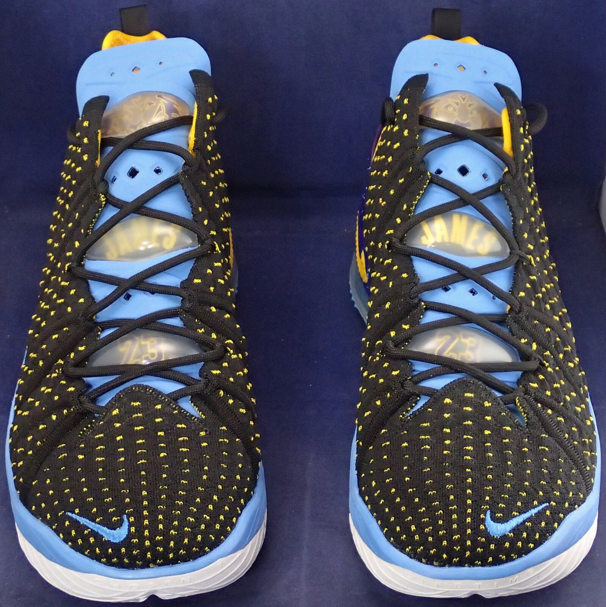 2021 Nike Lebron XVIII 18 Minneapolis Lakers Heritage  display picture 2