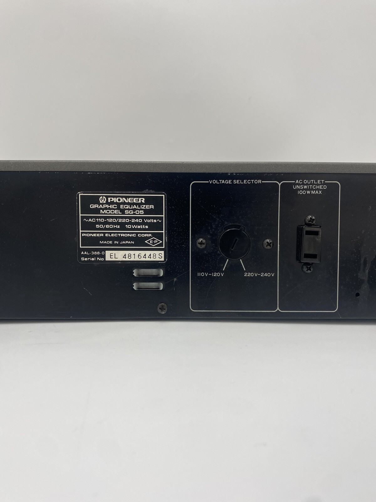 Pioneer Graphic Equalizer d'occasion