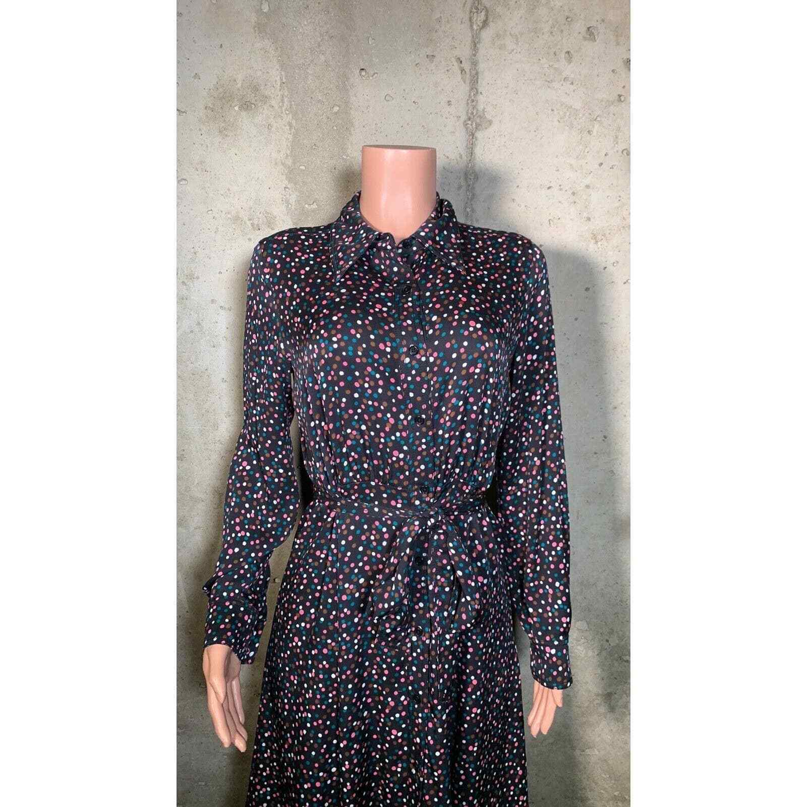 Diane Von Furstenberg Multi-Color Polka Dot Dress… - image 3