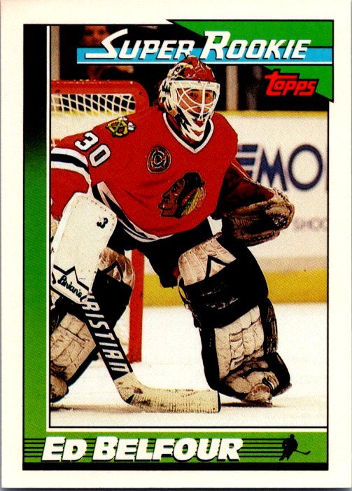 1991-92 Topps #4 Ed Belfour
