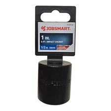 1 New Jobsmart 1", 6 Pt. Impact Socket 1/2" Drive 1038430