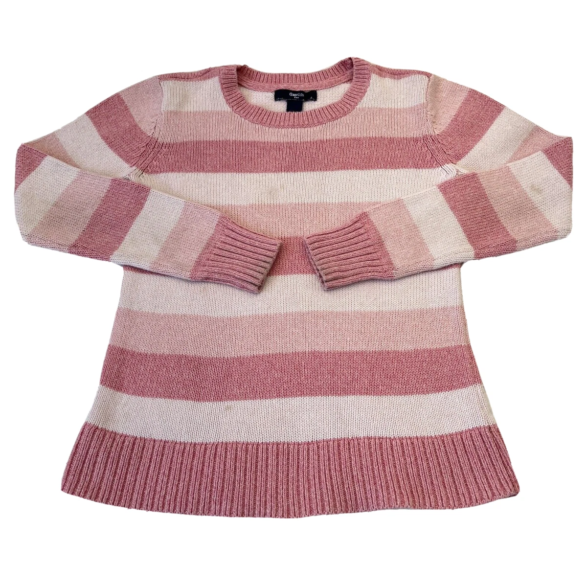 Pink striped sweatshirt sale