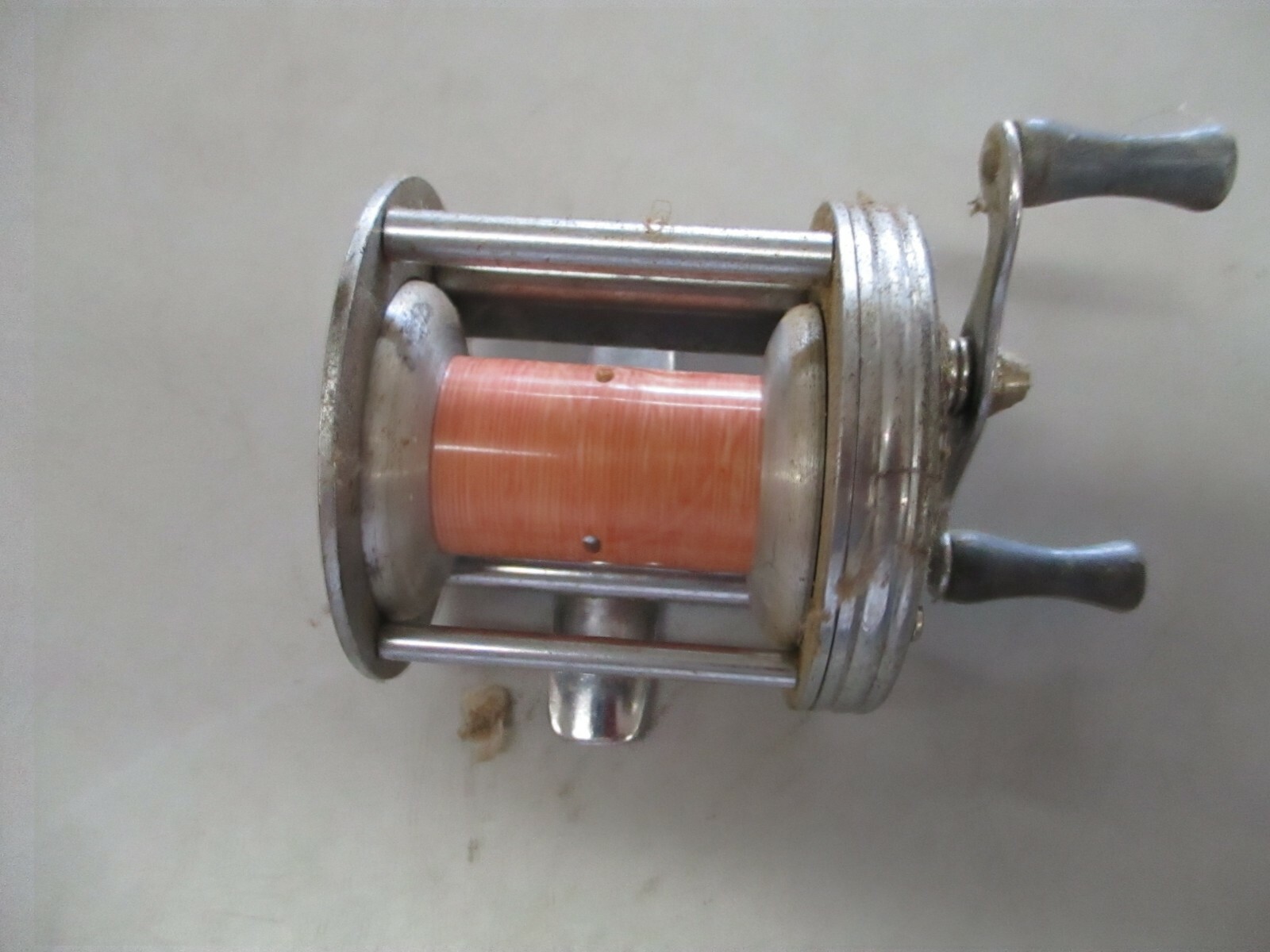 Vintage Bronson Mercury no. 2550 Engraved Casting Fishing Reel eBay