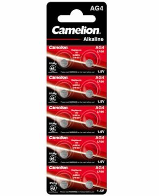 50 x Camelion AG4 Knopfzelle 1,5 V LR66 LR626 177 377 G4 - 5 x 10er