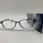 SIMPLY SPECS By Foster Grant  VRL2005 GRY +1.50 Reading Glasses READERS Glitter