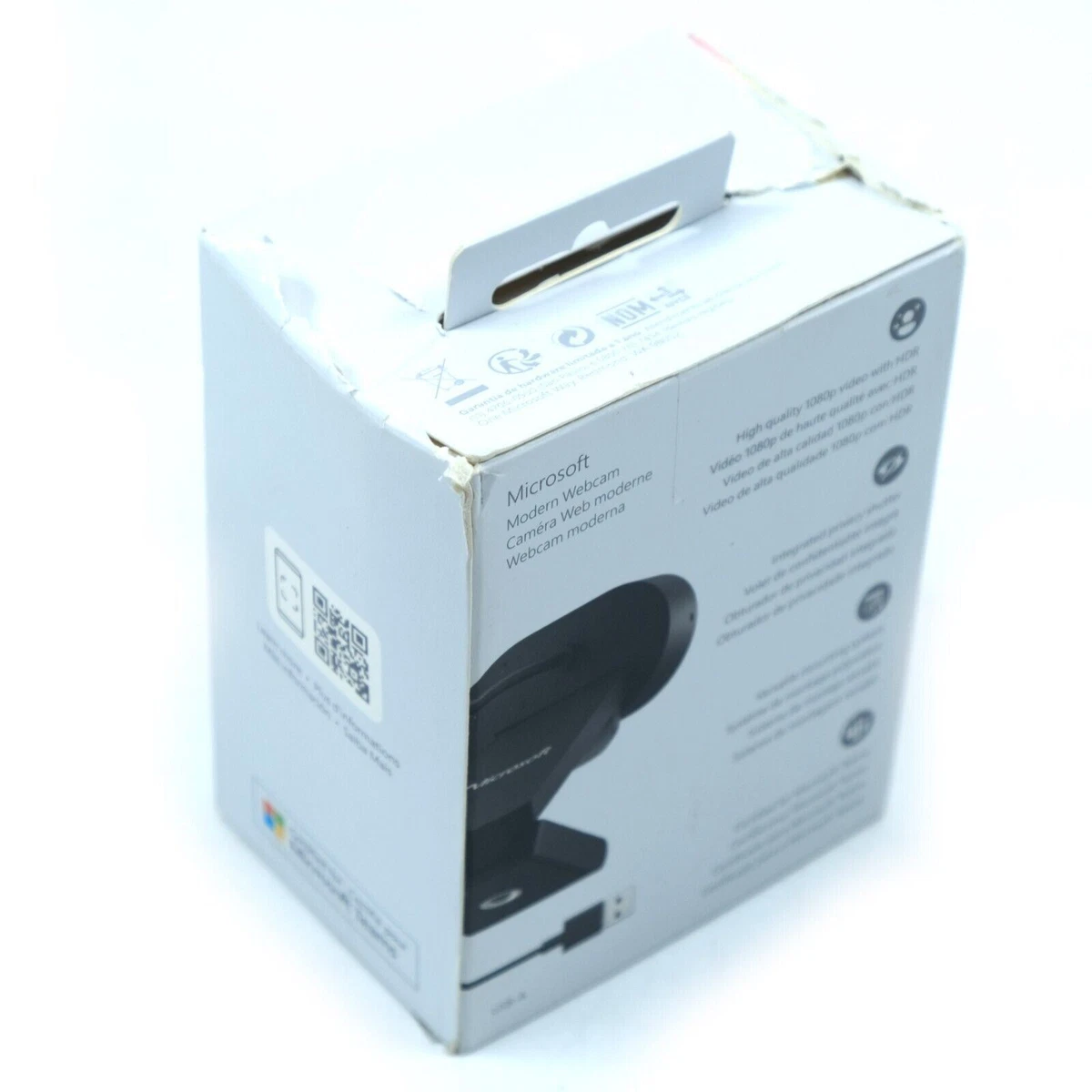 Microsoft Modern Webcam with Built In Noise Cancelling