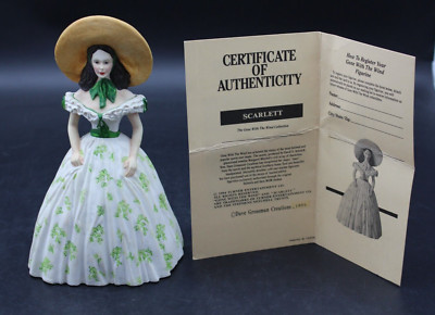 1994 Dave Grossman Gone With the Wind Scarlett in Floral Dress Figurine