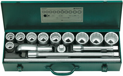 Stahlwille SOCKET SET 3/4'' 96054101 Set with  15 Psc. 55A/10/5