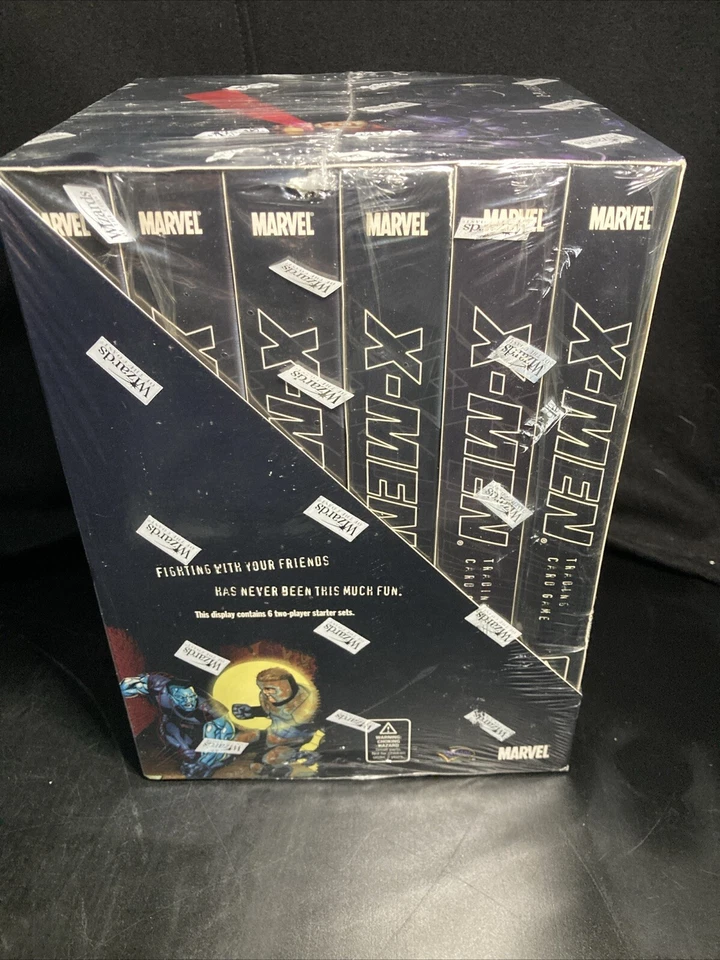 X-Men Trading Card Game Starter Box of 6 Factory Sealed New WOTC 2000 Amricons - Image 4 of 4