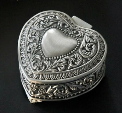 ♫ CLAIR DE LUNE DEBUSSY ♫ TIN ALLOY HEART WIND UP MUSIC BOX
