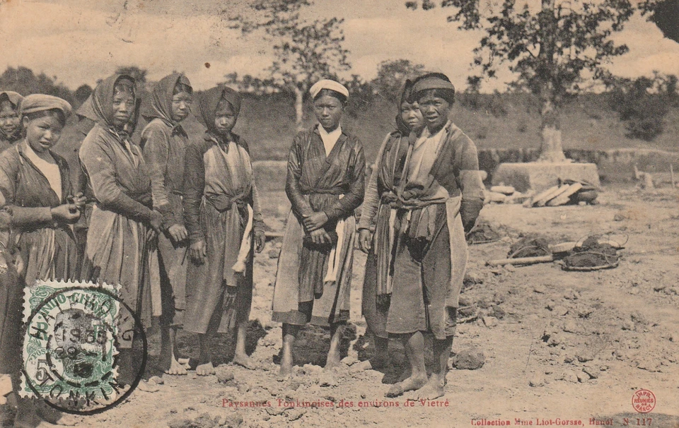 Tonkin, paysannes Tonkinoises des environs de Vietré - Photo 1/1