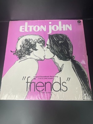 ELTON JOHN LP Friends Movie Soundtrack 1971 Paramount PAS 6004 VG+/G+