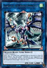 Yu-Gi-Oh! Hraesvelgr, the Desperate Doom Eagle 1st Ed. RIRA-EN082 Rare NM/LP x1