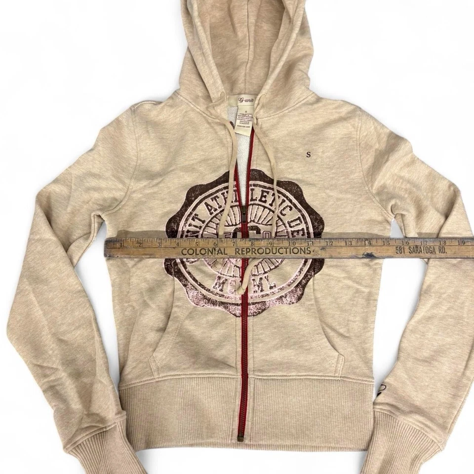 Sudadera con capucha y cremallera Y2K G Unit Athletic Department Talla: pequeña Foto 4 de 4