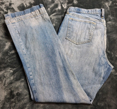 Boot Cut gap jeans women Long Lean Size 14x32 Factory Tone