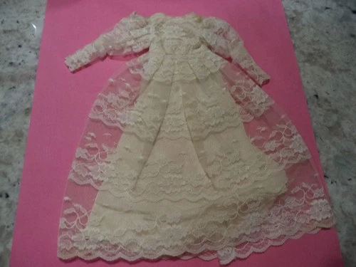 VICTORIAN WEDDING # 1233 * White Dress  HTF * 1969 Vintage Mod Francie Mattel