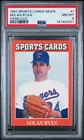 147404501 Nolan Ryan 1991 Sports Cards News #1 PSA 8