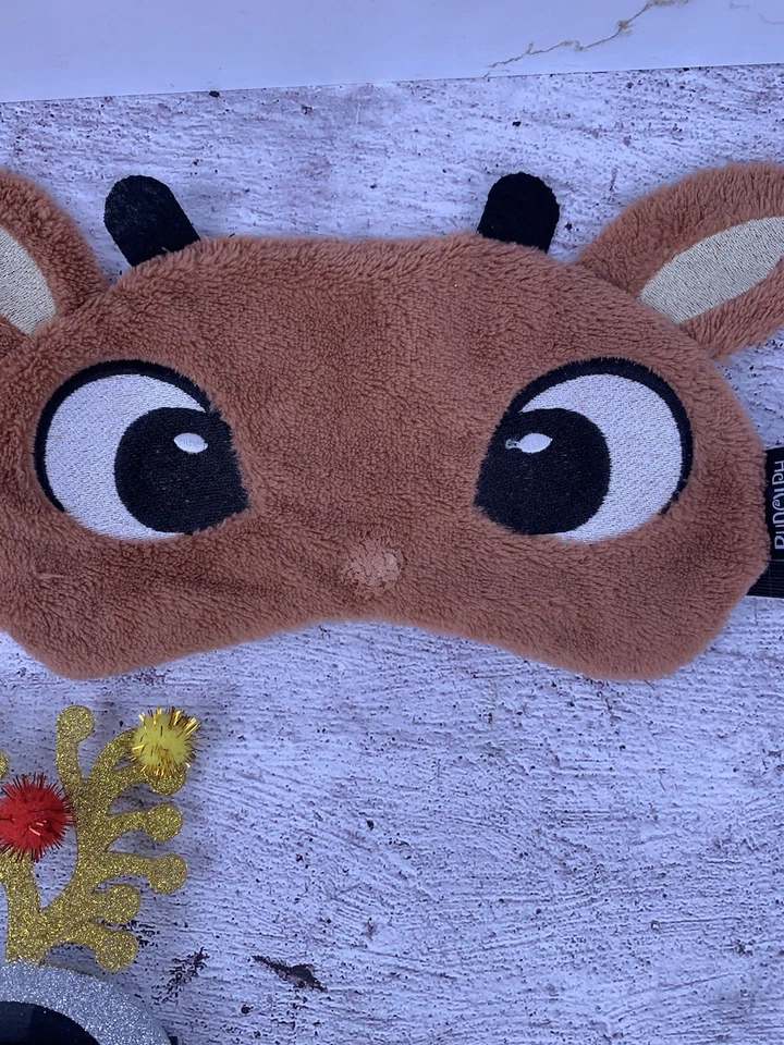 Lote de 3 Máscaras de Ojos y Gafas Goofy Navidad Rudolph Foto 4 de 4