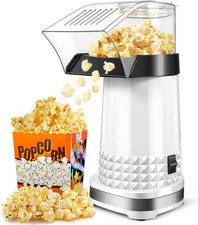 Quick  Easy Hot Air Popcorn Popper Maker with Measuring Cup  Melts Butter, 4.5