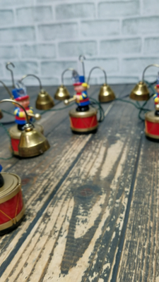 VINTAGE - Mr. Christmas SANTA'S MARCHING BAND Musical Bells 35